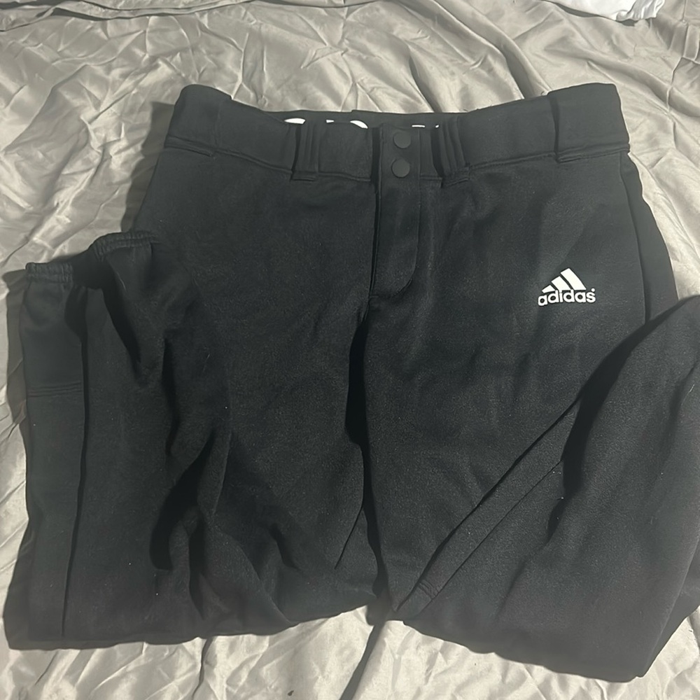 Black adidas aero ready softball pants